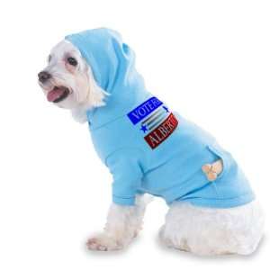  VOTE FOR ALBERTO Hooded (Hoody) T Shirt with pocket for 