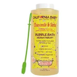 California Baby Bubble Bath   Chamomile & Herbs   13 oz (Quantity of 3 