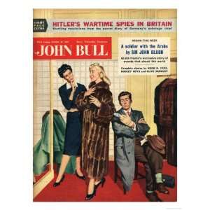  John Bull, Womens Fur Coats Saleswoman Shop Assistants 