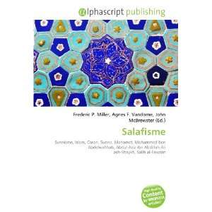  Salafisme (French Edition) (9786132812230) Books