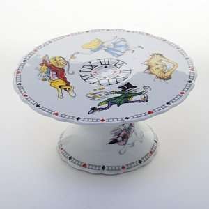  Alice in Wonderland Pedestal Cake Stand