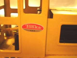 Vintage 1960 70s Tonka Road Grader #2510 Toy Construction Truck 