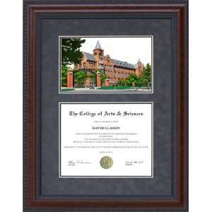  Diploma Frame with St. Louis University (SLU) Campus 