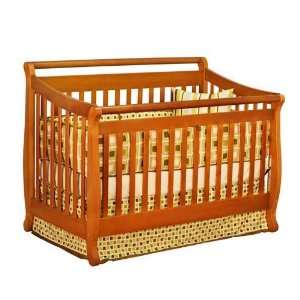 Amy Convertible Crib w/ Toddler Rail Pecan Amy   AFG 4589P  