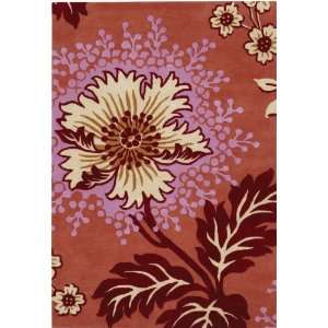  Amy Butler Floral Hand Tufted Wool Area Rug 5.00 x 7.60 