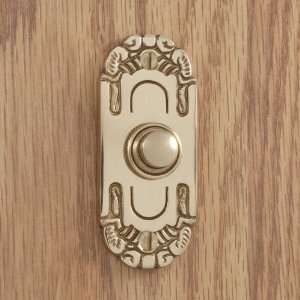  Artisan Brass Doorbell   Polished Brass