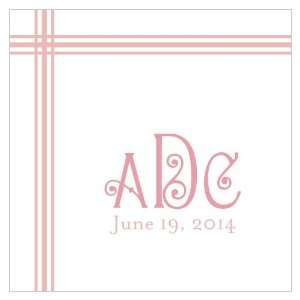  Blissful Picnic Square Tag   Vintage Pink