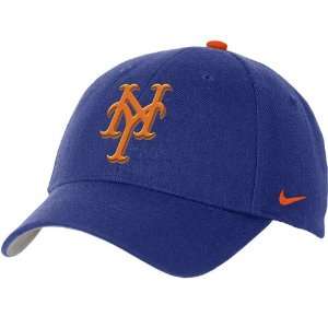  Nike New York Mets Royal Blue Wool Classic III Hat Sports 