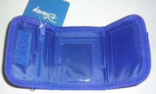 Mickey Mouse * BLUE Wallet Zipper Coin Purse Disney NEW  