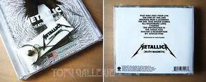 Rare METALLICA Death Magnetic MALAYSIA CD + Promo Keych  