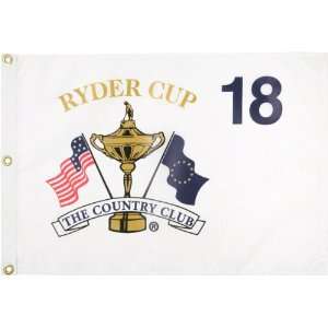  1999 Ryder At Cup The Country Club 20x13 Pin Flag Sports 