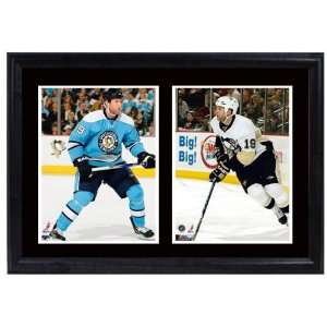 Ryan Whitney Memorabilia Including Two 8 x 10 Photographs in a 12 x 