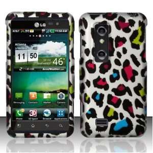For LG Thrill 4G P920/P925 (AT&T) Colorful Leopard Hard Case Snap_on 