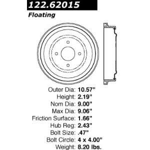  Centric Parts 122.62015 Brake Drum Automotive