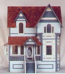 VTG NB180 Newberg Doll House Cottage Wooden Wood Dollhouse Kit 