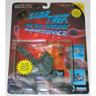 Star Trek TNG Innerspace Romulan Warbird Toy MOC 1994  