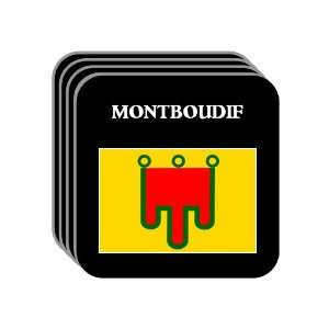  Auvergne   MONTBOUDIF Set of 4 Mini Mousepad Coasters 