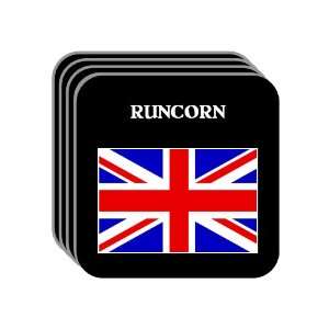 UK, England   RUNCORN Set of 4 Mini Mousepad Coasters 