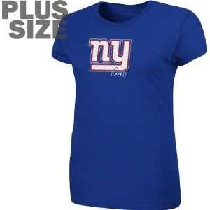  New York Giants Womens Plus Size Game Tradition II T 