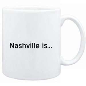  Mug White  Nashville IS  Usa Cities