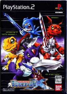 PS2  DIGIMON WORLD X  PS 2 Japan Import Role Playing  