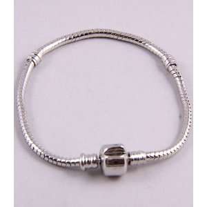   Pandora Style Bracelet ~ Add Your Own Beads ~ Size 9 