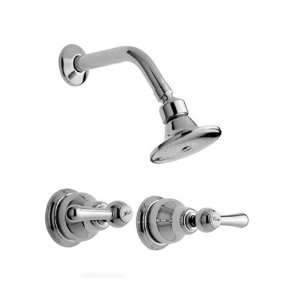 Barclay Denisse Polished Chrome 2 Handle Shower Faucet with Single 