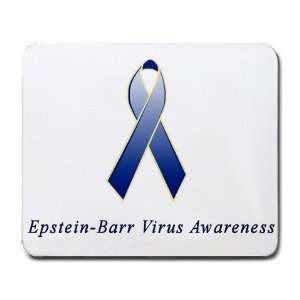  Epstein Barr Virus Awareness Ribbon Mouse Pad Office 