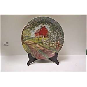  The Weathered Barn by Bart Jerner Collector Plate 