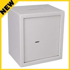  Creamy White Home & Office Commercial Electronic Compact Depository 
