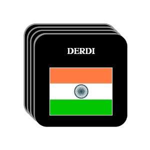  India   DERDI Set of 4 Mini Mousepad Coasters 
