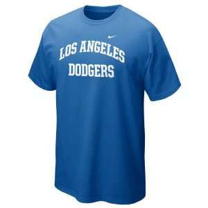  Los Angeles Dodgers Royal Nike 2012 Arch T Shirt Sports 
