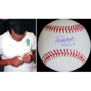  Todd Hollandsworth Autographed Baseball   Autographed 