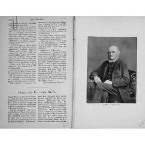   Antique Portrait 1895 James Perrott BailyS Magazine
