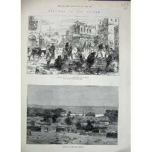    1884 War Soudan Market Massowah Derr Korosko Desert
