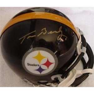 Tom Beasley autographed Football Mini Helmet (Pittsburgh Steelers 