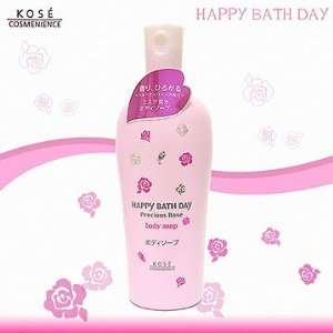  Kose Happy Bath DAY Precious Rose Body Soap 300ml Beauty