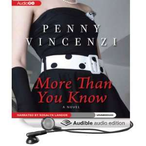  More Than You Know (Audible Audio Edition) Penny Vincenzi 