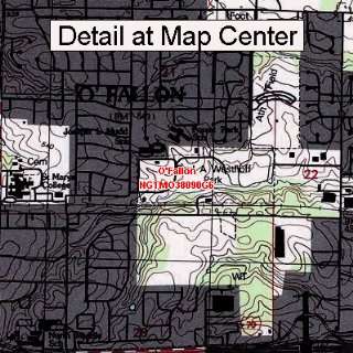  USGS Topographic Quadrangle Map   OFallon, Missouri 