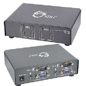  NEW 2x2 VGA & Audio Matrix Switch (TV & Home Video 