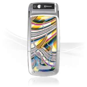  Design Skins for Samsung E250   Rainbow Waves Design Folie 