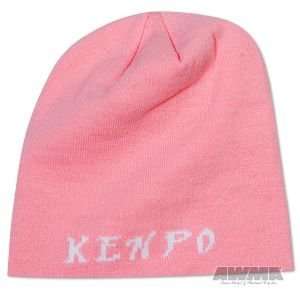  Proforce Beanie   Kenpo Script Pink