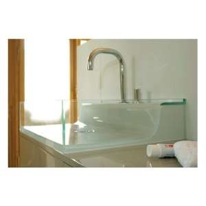 Whitehaus WHAELVE55 TRANSGLAS Vetro Aeri Bath Faucets Transparent 
