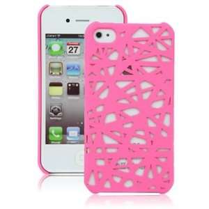  Hot Pink Birds Nest Case for Apple iPhone 4, 4S (AT&T 
