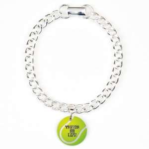  Charm Bracelet Tennis Equals Life Artsmith Inc Jewelry