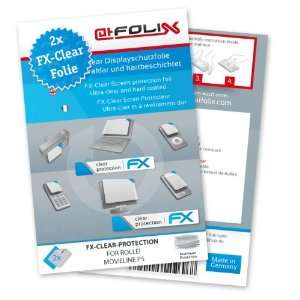 atFoliX FX Clear Invisible screen protector for Rollei Movieline P5 