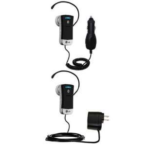 Car and Wall Charger Essential Kit for the LG HBM 750   uses Gomadic 