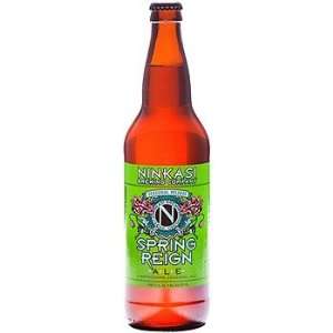   Spring Reign Ale Ninkasi Brewing Company 22oz Grocery & Gourmet Food