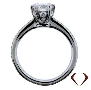 RITANI DIAMOND SETTING WITH CENTER STONE CZ INCLUDED, 100% AUTHENTIC,