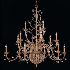  By Crystorama Lighting Bethany Collection Etruscan Gold 